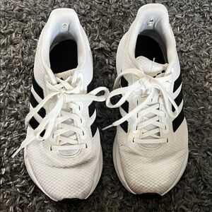 adidas White and Black Women's Sneakers